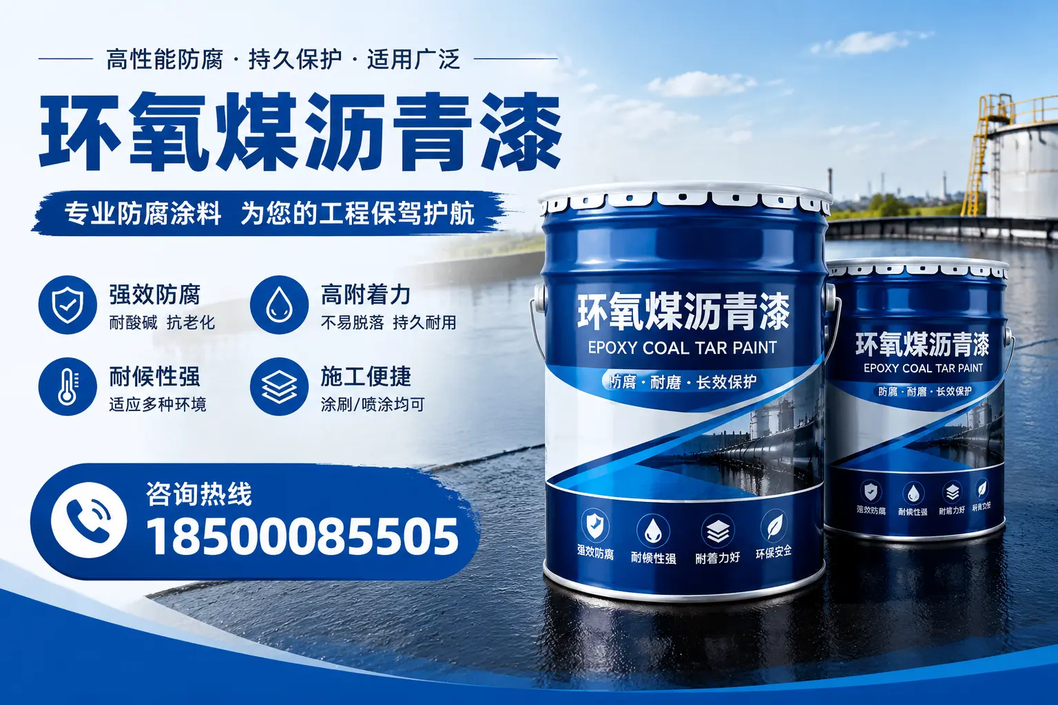 环氧煤沥青漆与其他漆类的比较,泉州用户的选择依据